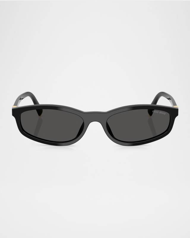 MU A06SF Oval Sunglasses